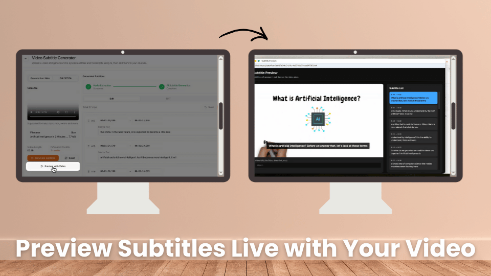 TutorFlow Subtitle Preview
