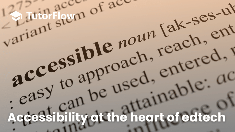 Accessible learning technology interface
