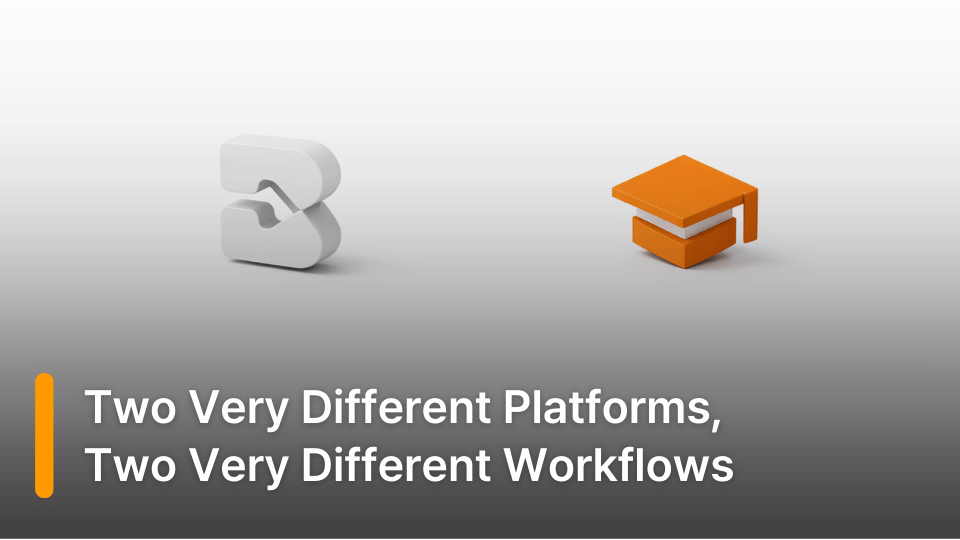 TutorFlow vs Brisk Teaching comparison - two AI platforms for educators with different approaches to classroom technology