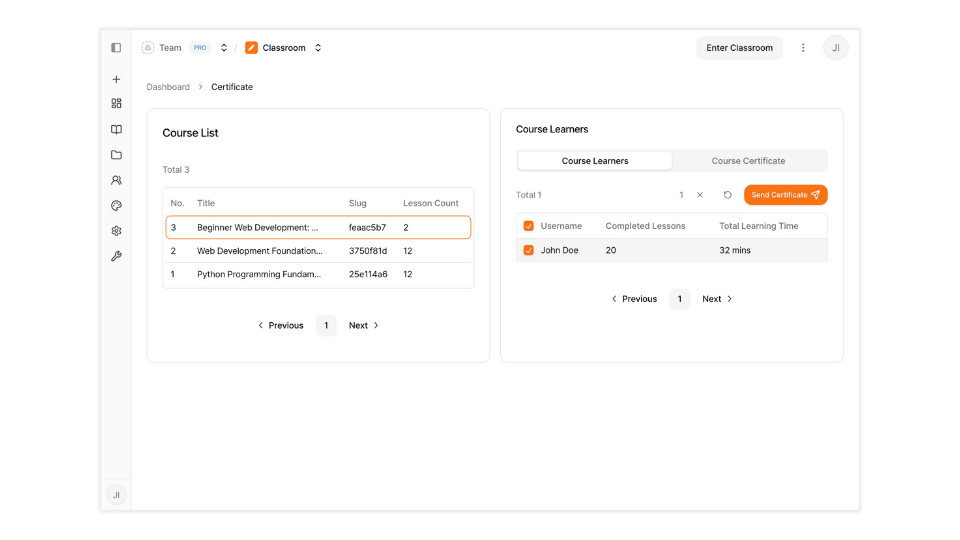 Certificate Management